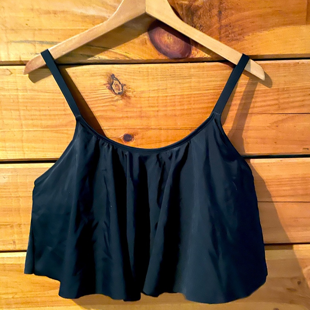 Rosegal Ruffle Swim Top